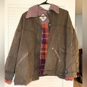 Free People Cori Wax Jacket